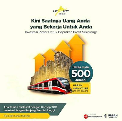 Jual Apartemen LRT City Free Biaya Akad Di Ciracas Jakarta Timur